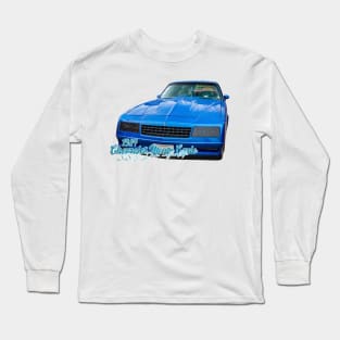 1984 Chevrolet Monte Carlo SS 2 Door Hardtop Long Sleeve T-Shirt